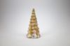 Picture of One Hundred 80 Degrees Medium Golden Pink Marbled Glass Tree By Glitterville 