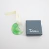 Picture of Daum 1989 Paté de Verre Glass 'Leaves & Berries' Christmas Ornament