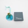 Picture of Daum 1990 Paté de Verre Glass 'Holly & Berries' Christmas Ornament