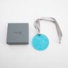 Picture of Lalique 1989 'Gui' Aqua Mistletoe Annual Christmas Ornament