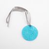 Picture of Lalique 1989 'Gui' Aqua Mistletoe Annual Christmas Ornament