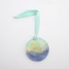 Picture of Daum 1999 Paté de Verre Glass 'Cupid with Bow' Christmas Ornament