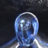 Picture of Baccarat Light Blue Crystal Butterfly on Pedestal Paperweight Figurine  