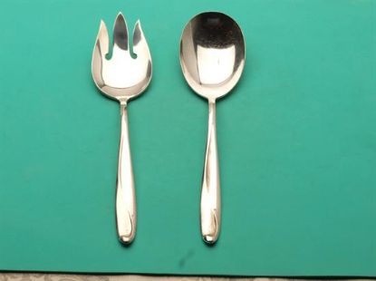 Picture of Salad Set All Silver
