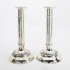 Picture of Vintage Chinese Sterling Silver Candlestick Pair with Dragons