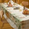 Picture of Garnier-Thiebaut 61x89" 'Noel Vintage Dore' Printed Tablecloth