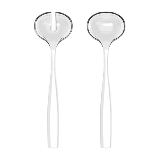 Picture of Guzzini Dolcevita Mother Of Pearl Salad Server Set