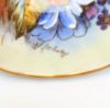 Picture of Rare Aynsley Bone China J.A. Bailey 'Cabbage Rose' Tea Cup & Saucer in Cobalt Blue
