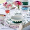 Picture of VIETRI 'Lisbon' Green Brushstroke Cereal Bowl