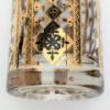 Picture of Vintage Mid Century Modern Culver Glass Set of 6 Black & Gold Highball Glasses