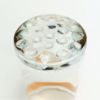 Picture of Vintage Mid Century Set of 6 Highball Glasses with Textured Gold Bands