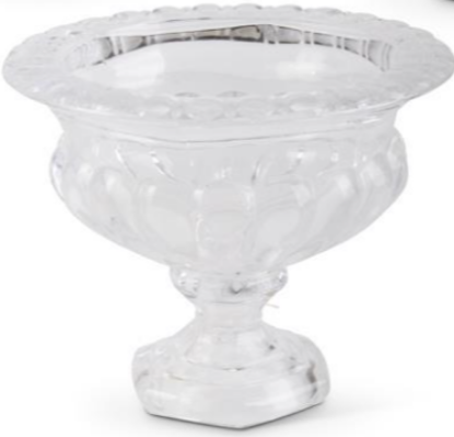 Picture of K&K Interiors 8" Pressed Glass Urn