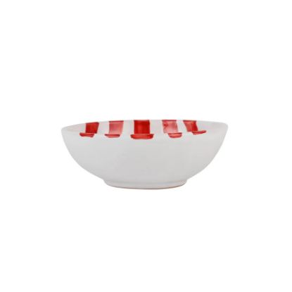 Picture of Vietri Amalfitana Red Stripe Cereal Bowl
