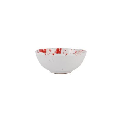 Picture of Vietri Amalfitana Red Splatter Dipping Bowl