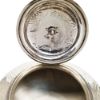 Picture of Antique 1840 English Sterling Silver Teapot with Flower Finial by John James Keith, London