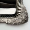Picture of Antique 1835 Russian .840 Silver Handled Waiter Tray with Rose & Grape Motifs