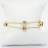 Picture of 14k Yellow Gold Opal & Diamond Slide Bracelet 