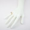 Picture of 14k Yellow Gold 1.52CT Princess Cut Diamond Engagement Ring 