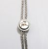 Picture of 18k White Gold Onyx & Diamond Necklace 