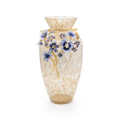 Picture of 'Polly' Delft Garden Bouquet Vase