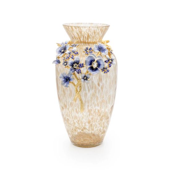 Picture of 'Polly' Delft Garden Bouquet Vase