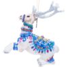 Picture of Jay Strongwater Santa's Reindeer 'Vixen' Blown Glass Ornament - Fourth in Series