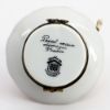 Picture of Limoges Porcelain Chocolate Cream Puff Pastry on Plate with Spoon Trinket Box