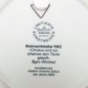 Picture of Rosenthal 1982 Christening of Christ Christmas Plate by Bjorn Wiinblad