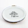 Picture of Limoges Porcelain Lobster on Blue Oval Trinket Box 