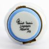 Picture of Limoges France Plate with Wine Bottle, Baguette & Brie Cheese Trinket Box 