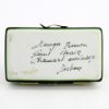 Picture of Limoges France Plate of Pasta & Chianti on Tray Trinket Box  