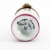 Picture of Limoges France Porcelain Bordeaux Wine Bottle Trinket Box 