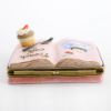 Picture of Limoges Porcelain 'French Café' Cookbook with Cupcake & Fork Trinket Box 