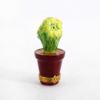 Picture of Limoges Porcelain Yellow Amaryllis Flowers in Purple Pot Trinket Box 