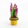Picture of Limoges Porcelain Potted Purple Gladiolas Trinket Box 