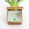 Picture of Limoges Porcelain Potted Pink Roses Trinket Box