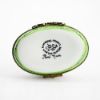 Picture of Limoges Porcelain Panda Eating Bamboo Trinket Box