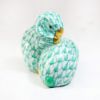 Picture of Herend Porcelain Pair of Rabbits Figurine #5324 in Green Fishnet