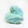 Picture of Herend Porcelain Pair of Rabbits Figurine #5324 in Green Fishnet