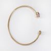 Picture of 18k Rose Gold Garnet and Amethyst Diamond Cuff Bracelet