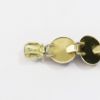 Picture of 18k Yellow Gold and Multi-Gemstone Carved Moon Bracelet