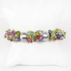 Picture of 18k Yellow, Gold Cultured Pearl, Multi-Gemstone and Diamond Bracelet