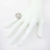 Picture of 18k White Gold & 1.45ct Old European Cut Diamond Statement Ring 
