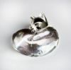 Picture of Steuben Sleeping Cat Hand Cooler