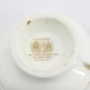 Picture of Vintage Paragon Bone China Peach Tea Cup & Saucer with Pink Cabbage Rose Decoration