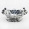 Picture of Arthur Court Aluminum Banana Leaf with Monkeys Bowl