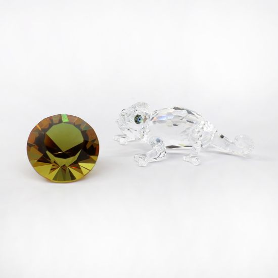 Picture of Swarovski Crystal Chameleon with Crystal Figurine