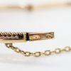 Picture of Antique Early 20th Century 14k Gold & Rose Cut Diamonds Bracelet