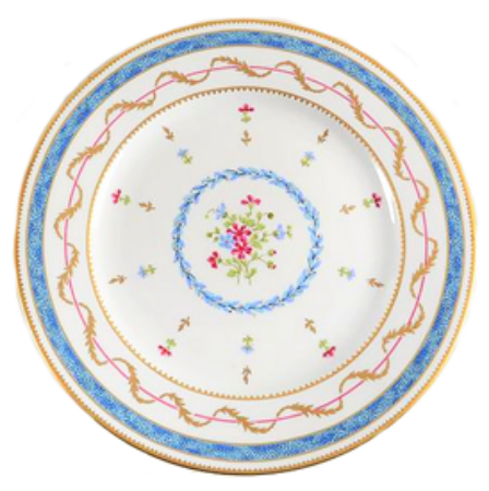Picture for pattern Vieux Paris Bleu