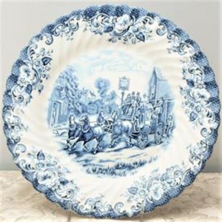Picture for pattern Coaching Scenes, Blue